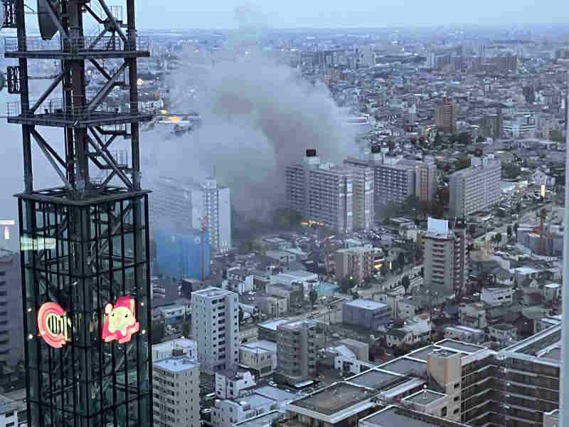 ホテルからの眺め