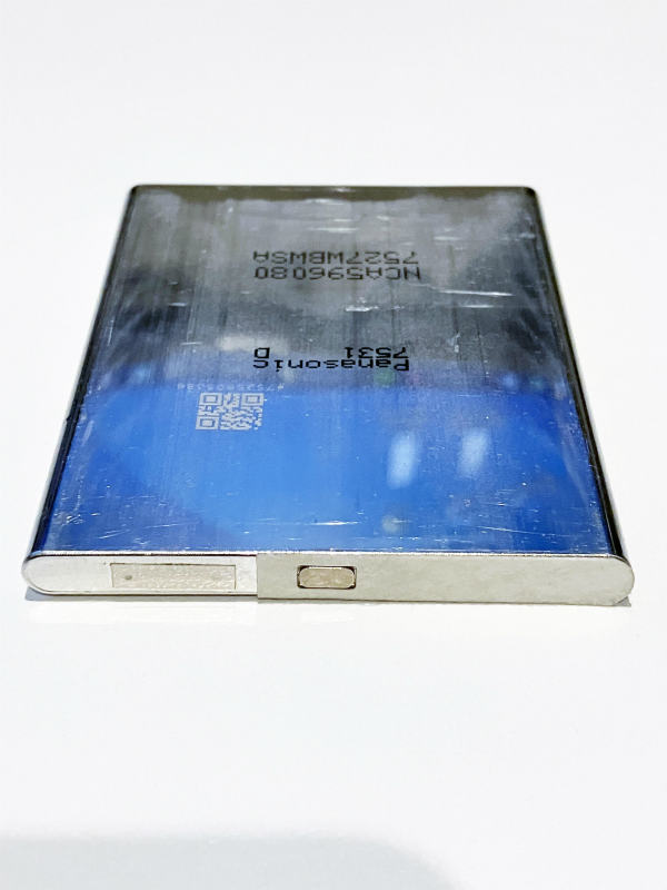 Panasonic製角型リチウムイオン電池